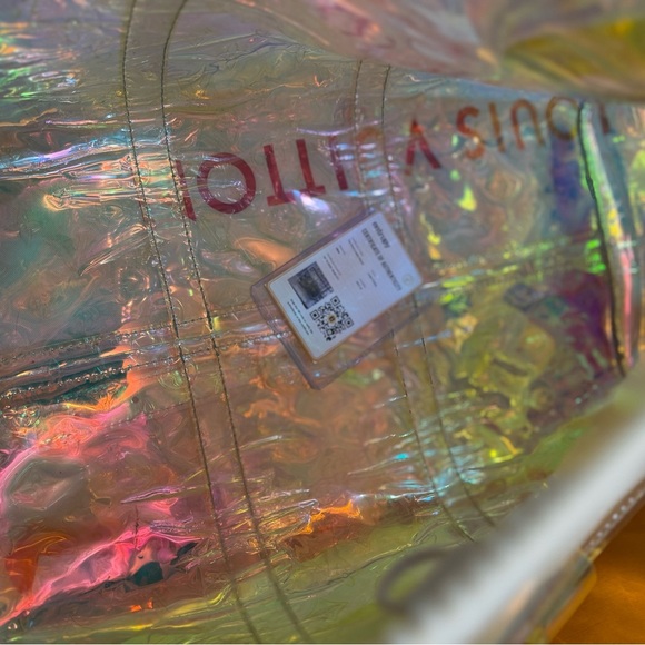 Louis Vuitton Monogram Prism Keepall Bandouliere 50 Boston Bag M53271 - Picture 7 of 11